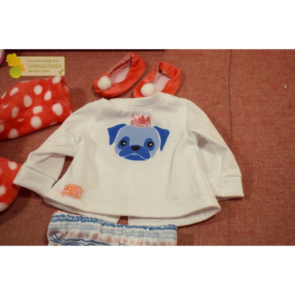 Our Generation Deluxe Pajama Outfit for 18" Dolls Snuggle Up - Picture 5 of 11